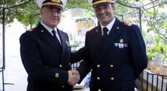 Cambio della guardia all’ufficio marittimo di Ventotene