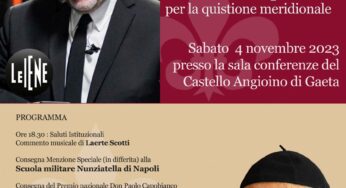 Il premio Nazionale “Don Paolo Capobianco” a Giulio Golia