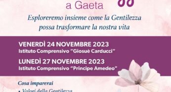 La Giornata della Gentilezza: racconti e giochi per coinvolgere i ragazzi presso gli Istituti Comprensivi “Carducci” e “Principe Amedeo”