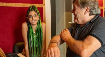 Carletti dei Nomadi in duetto con la cantante di Formia Camilla Pandozzi