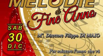 Melodie di fine anno: il brindisi in musica del complesso bandistico “U. Scipione Citta’ di Formia”