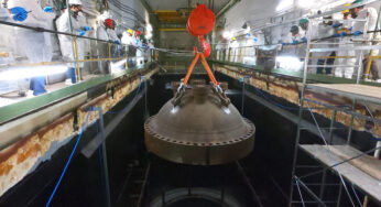 Centrale del Garigliano, iniziate le operazioni di smantellamento del vessel