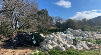 Discarica abusiva a cielo aperto, scattano sequestro e denuncia