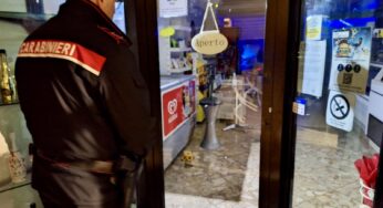 Fondi, tentato furto presso un esercizio commerciale
