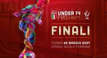 Final four nazionali Under14 Pro di calcio a Formia: il 25 e 26 maggio allo stadio ‘Nicola Perrone’