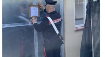 Struttura abusiva a S. Agostino sequestrata dai Carabinieri