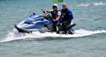 Gaeta, al via i servizi estivi con le moto d’acqua della Polizia di Stato