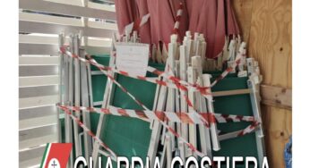 Gaeta, sanzionato noleggiatore di attrezzature da spiaggia