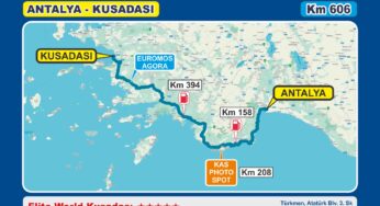 Roby Tour 2024 in Turchia, tappa 8: Antalya – Kuşadası