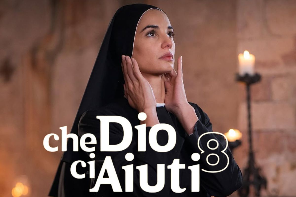 Francesca Chillemi e scritta Che Dio Ci Aiuti 8