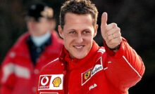 michael schumacher fa ok col pollice