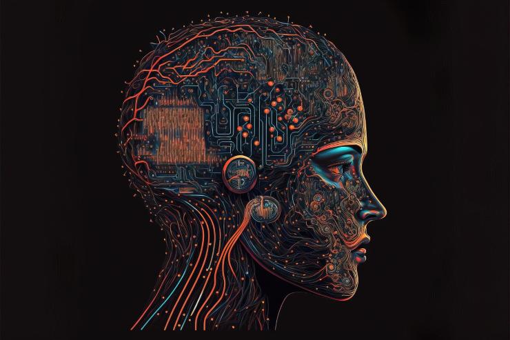 foto donna intelligenza artificiale