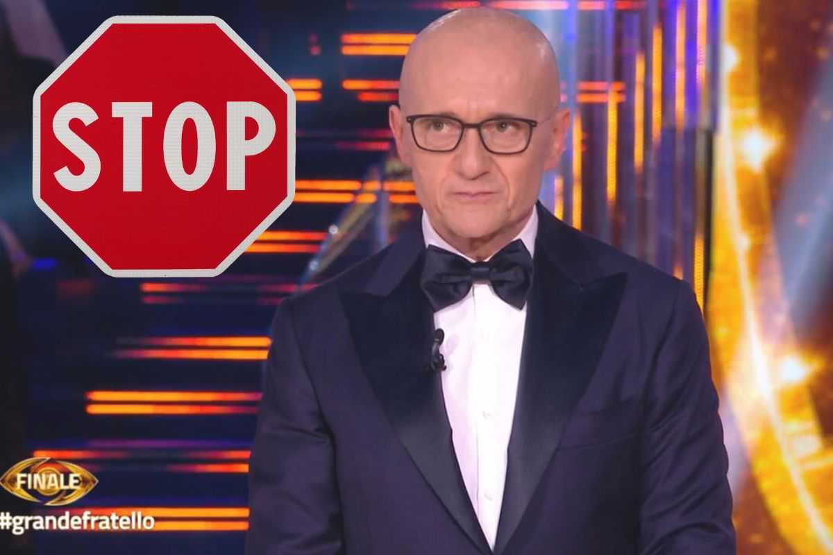 signorini e il cartello di stop