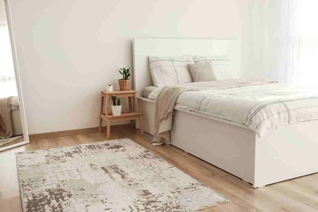 letto bianco