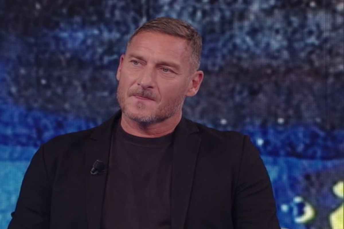 Francesco Totti ospite in studio di Fabio Fazio